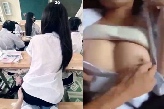 Nữ Gen Z xinh xắn bị bạn lừa cho oral sex